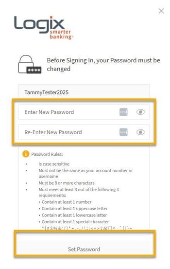 Change Password
