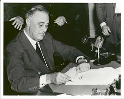 Signing of the National Credit Union Act in 1934