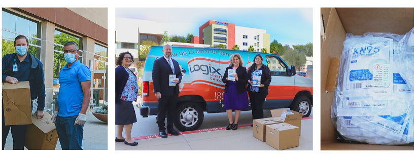 Logix donates face masks
