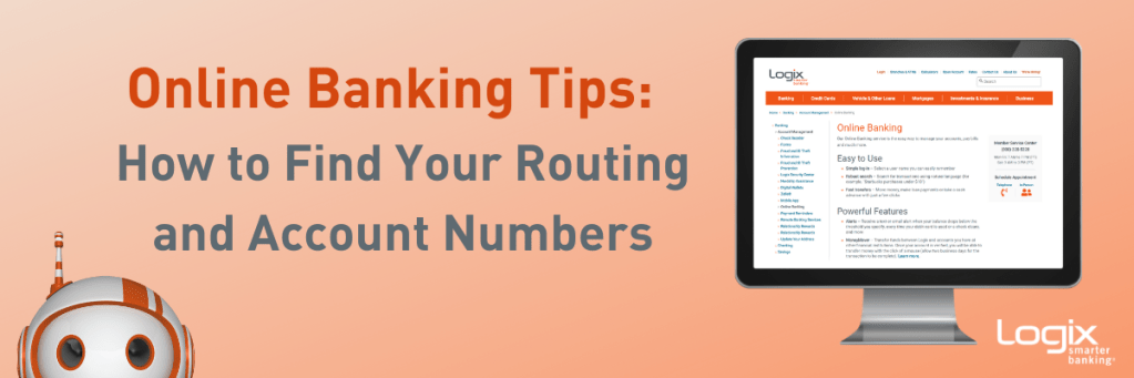 OLB Find Your Routing and Account Numbers