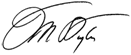A handwritten signature of D. Styler.